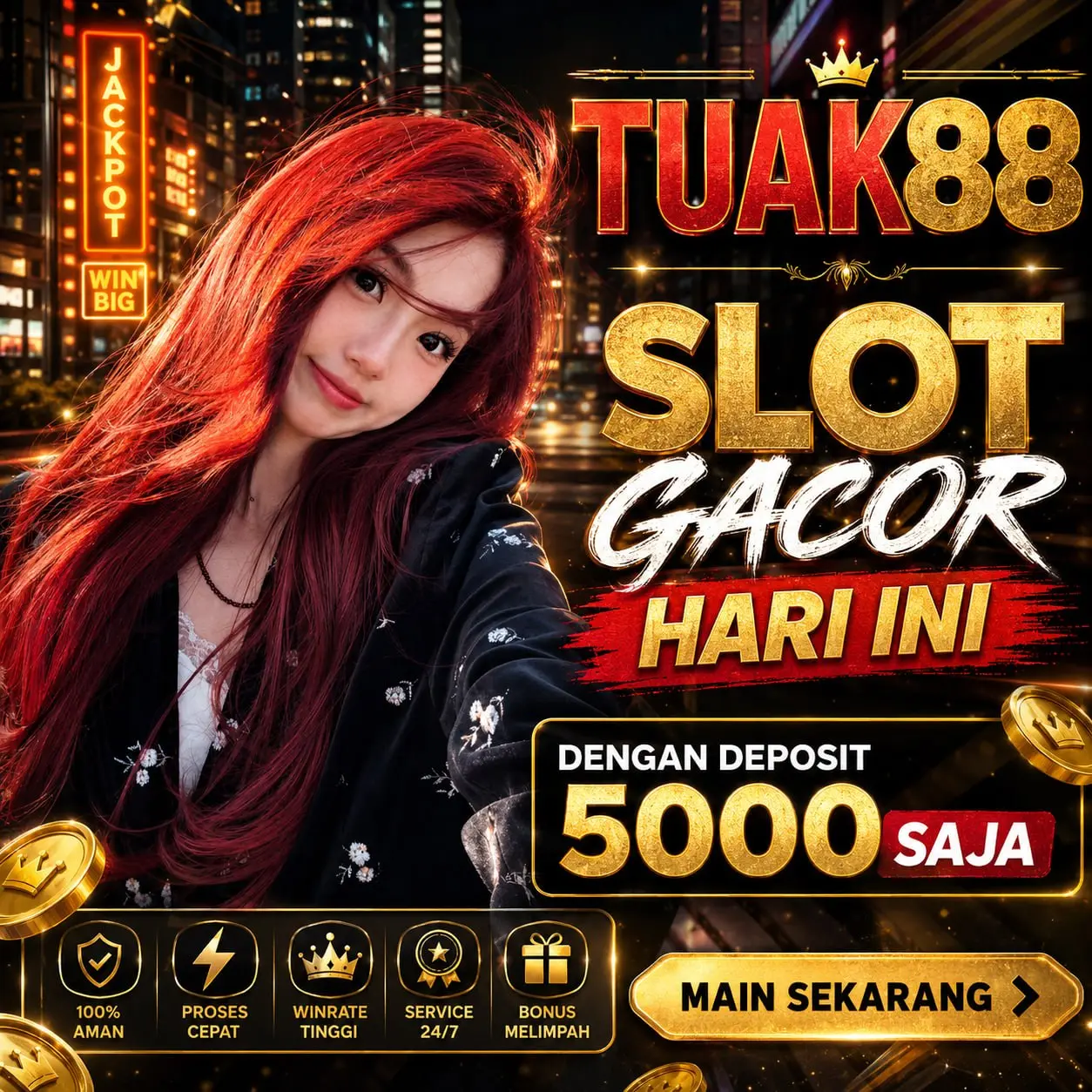 TUAK88 🔥 Ahli Situs Slot Gacor dengan Minimal Deposit 5000 melalui QRIS Perjuangan Hari Ini
